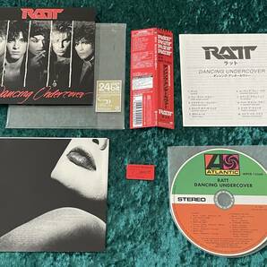 ★ラット★紙ジャケット★SHM-CD★完全生産限定盤★ダンシング・アンダーカヴァー★日本盤★帯付★リマスター★RATT★DANCING UNDERCOVER★の画像2