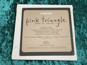 ★WEEZER★PROMOTIONAL COPY/NOT FOR SALE★紙ジャケット仕様★CD★PINK TRIANGLE（REMIX/ACOUSTIC）★ウィーザー★ピンク・トライアングル