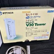 通電確認OK★NTT　東日本 INSメイト V30 Tower ターミナルアダプタ ISDN_画像5