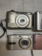Panasonic LUMIX CASIO EXILIM Nikon mach Power デジタルカメラ デジカメ 全4個_画像2