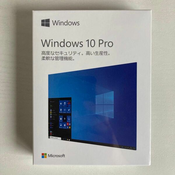 【新品・未開封】Windows 10 Pro パッケージ版 USB Microsoft 64bit 日本語 OS