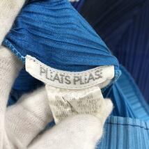 プリーツプリーズ PLEATS PLEASE ISSEY MIYAKE イッセイミヤケ カットソー 長袖カットソー ダイヤモンド グラデーション Lサイズ_画像4