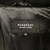 美品 BURBERRY バーバリーブラックレーベル ダウンジャケット シャドーチェック シルバーフォックスファー ホワイトグースダウン Mサイズ_画像5