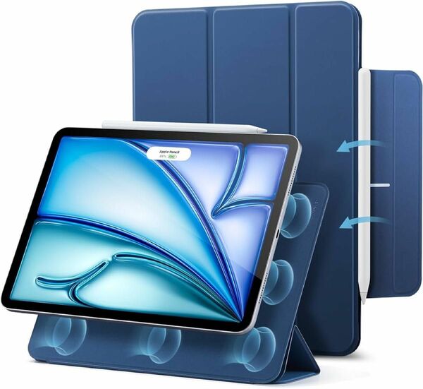 タブレットカバー iPad Air 三つ折り スタンドケース ケース