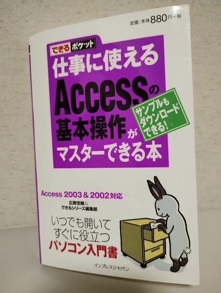 仕事に使えるＡｃｃｅｓｓの基本操作がマスターできる本 （できるポケット） 広野忠敏／著　できるシリーズ編集部／著