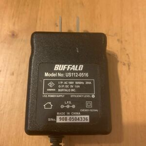 BUFFALO バッファロー US112-0516 ACアダプター 5V 1.6A No.908-0504336