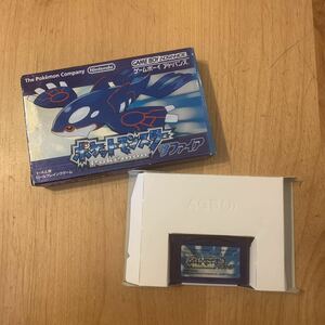 Nintendo 【GBA】 ポケットモンスターサファイア ゲームボーイアドバンス 箱説付 ロールプレイングゲーム ネコポス送料230円