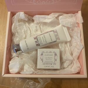 [ unopened goods ]JILLSTUART Jill Stuart hand cream white floral 30g lip bar m white floral 7g set cosme 