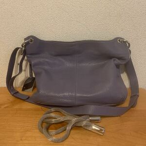 FURLA フルラ ショルダーバッグ ハンドバッグ 2WAY レザー パープル 10