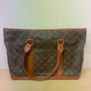 LOUIS VUITTON ルイヴィトン モノグラム ウィークエンド　トートバッグ ショルダー 肩掛け ブラウン系 