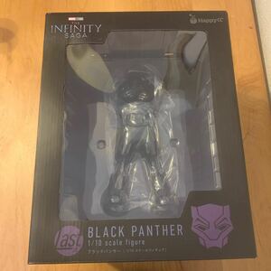 [ unopened goods ] last one . black Panther 1/10 scale figure MARVELSTUDIO THE INFINITY SAGA Happy lot 