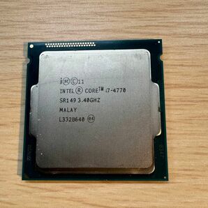 【動作確認済み】CPU Intel Core i7 4770 LGA1150対応 ①