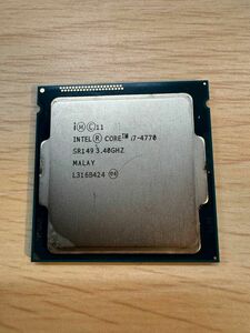 【動作確認済み】CPU Intel Core i7 4770 LGA1150対応 ②