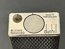 ※57461 Dunhill ガスライター 銀色① ダンヒル 喫煙具 個人保管_画像8