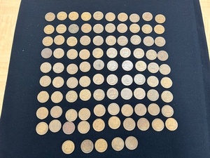※57552 額面スタート 10円青銅貨（ギザあり） 昭和33年 特年 95枚 セット 個人保管