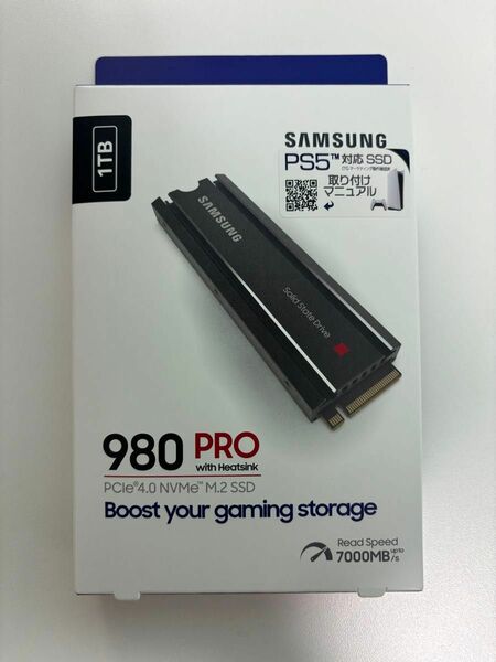 MZ-V8P1T0C/IT 内蔵SSD 980 PRO(ヒートシンク付 /PS5対応) [1TB /M.2]