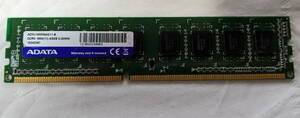 ADATA DDR3-1600 4GB 1 sheets 