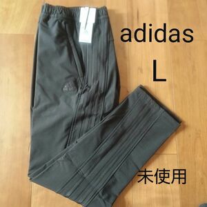 adidas ジャージ ロングパンツ メンズ L 黒／黒ライン 未使用