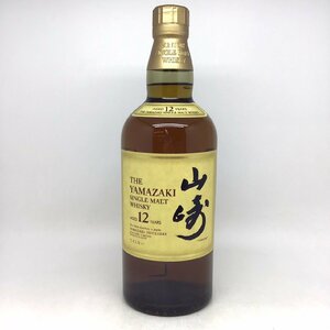 未開栓 サントリー 山崎 12年 シングルモルト 700ml 43％ MR-4-2-153118-A