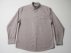 Eddie Bauer　エディーバウアー　長袖　BDシャツ　正規品　ボタンダウン　チェック　オックスフォード　Mサイズ　胸ポケット　シャツ