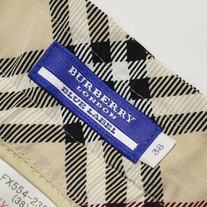 BURBERRY バーバリー BLUE LABEL ブルーレーベル チェックスカート 正規品 サイズ38 三陽商会 ノバチェック プリーツスカートの画像3