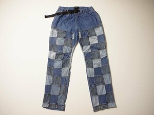 aldies　アールディーズ　パッチワークデニム　クライミングパンツ　正規品　Mサイズ　ガゼットクロッチ　デニムパンツ