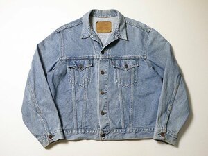 ビッグサイズ◆　オールド◆　Levi's　リーバイス　75505　デニムジャケット　サイズ46　オレンジタブ　75505-0212　ジージャン　サード