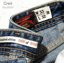 E13■美品★希少モデル★dieselディーゼルリミテッドエディション008of300BUSTERデニムジーンズパンツW33L32_画像3