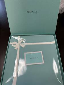 【新品未使用】TIFFANY & Co. ティファニー　ブルーボックス　スクエアプレート 24×24cm　皿　四角皿　洋食器　角皿　大皿