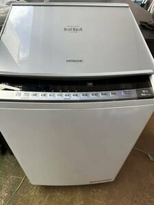  finest quality super-beauty goods Hitachi 8kg[ hot water Niagara beet washing ] automatic . seems to be . installing laundry dryer BW-D8WV-S