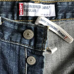 Levi's ENGINEERED JEANS LOOSE W32 00001-29 日本製 立体裁断 リーバイス エンジニアジーンズ