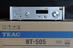 TEAC( Teac ) NT-505( серебряный ) б/у прекрасный товар ) USB DAC/ сеть плеер 