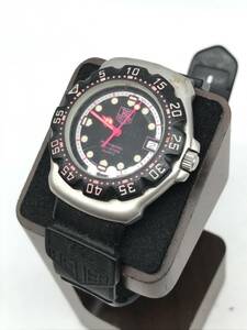 0501-529T⑨5743 RP wristwatch TAG HEUER TAG Heuer Professional 377.513 Switzerland made quartz 3 hands Date immovable 