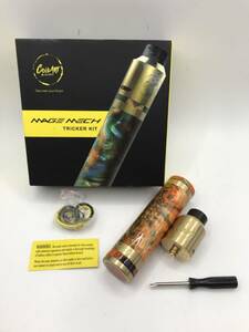 0503-133T④6189 電子タバコ MAGE MECH MOD TRICKER KIT マルチカラー 箱有り　メイジメカトリッカー