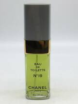 0503-210MK③6210 佐川　香水 残量8割程度　CHANEL　シャネル　100mlボトル　EAU　DE　TOILETTE　N19　_画像1