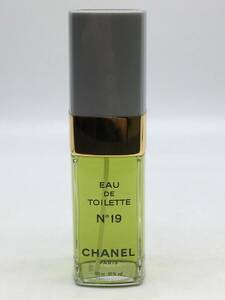 0503-210MK③6210 佐川　香水 残量8割程度　CHANEL　シャネル　100mlボトル　EAU　DE　TOILETTE　N19　