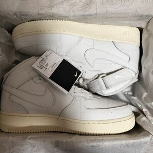 新品未使用品 Nike WMNS Air Force 1 '07 Mid LX "Summit White"28.0cm