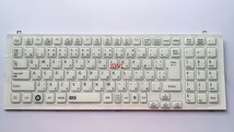 国内発送 NEC LaVie ノートＰＣ用 日本語キーボード◇V119802IJ1◇PK130J61A00◇白_画像1