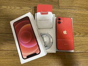 iPhone 12 mini Product Red レッド 128GB SIMフリー 残債なし バッテリー81%