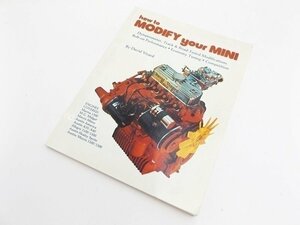 整備書 洋書 how to MODIFY your MINI by David Vizard BMC ROVER MINI モディファイ 技術書 ローバーミニ