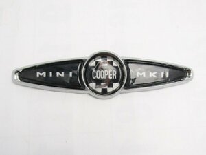 BMC MINI COOPER S MK-2 トランクバッヂ 新品