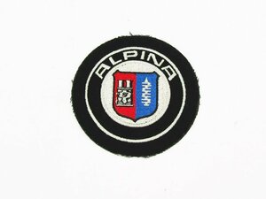 BMW ALPINA 純正 ワッペン 新品