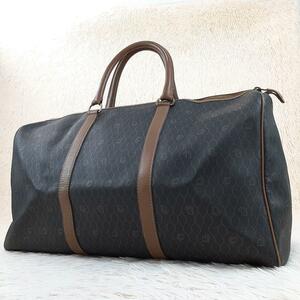 1 иен ~ [ превосходный товар ]Christian Dior Christian Dior сумка "Boston bag" путешествие соты PVC кожа гладкая кожа 