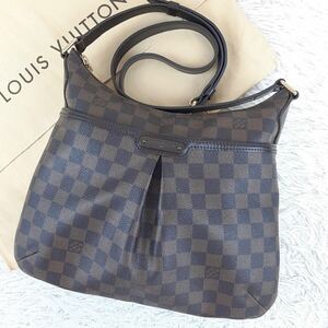 1 иен ~[ не использовался класс ]LOUIS VUITTON Louis Vuitton сумка на плечо Damier Bloom zbeliPM N42251 наклонный .. с ящиком Brown 