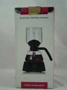 01-40016 HARIO(ハリオ) Electric Coffee Syphon ブラック ECA-3-B 【PSEマークあり】