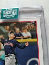 2024 Topps Archives Signature Series Steven Kwan サイン 99枚限定 _画像3