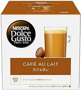 ネスカフェ ドルチェ グスト 専用カプセル NDG ドルチェグスト カフェオレ 16杯分×1