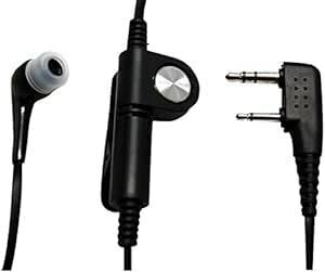  Kenwood correspondence in cam earphone mike te Mythos for 2 pin .. not flat cable kana ru type earphone mike UBZ-LS20