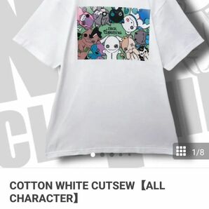 最終価格おまけ付き・#31 NieR CLOTHINGCOTTON WHITE CUTSEWALL CHARACTER販売終了商品