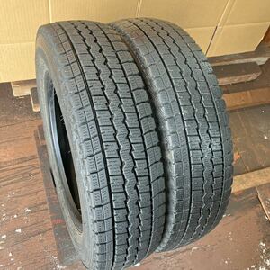 けっこう良いスタッドレス 155/80R14 LT 2本／88/86N／DL WINTERMAXX 8分,9分上 送料込4400円〜 A4089-02